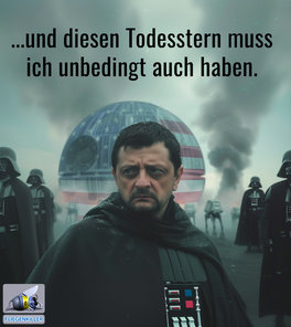 politischer Poster von Czeslaw Gorski - selenski todesstern